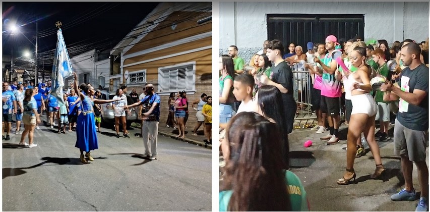 Ensaio de rua de Bonecos Cobiçados (28) e Unidos da Tamandaré (29)